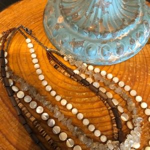 Silpada Sterling Five Strand Necklace